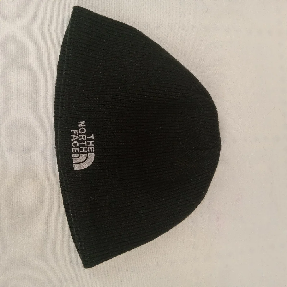 The North Face Women's Black Beanie Hat One Size - Picture 2 of 7